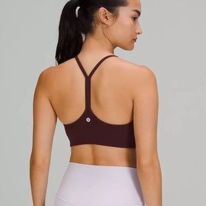 Lululemon Flow Y Wrap-Front High Neck Bra